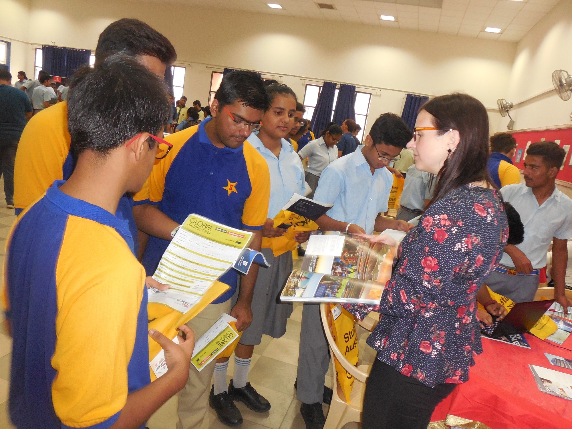 Sanskar School hosts Australian Education Exhibition